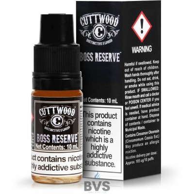 BOSS RESERVE ELIQUID BY CUTTWOOD