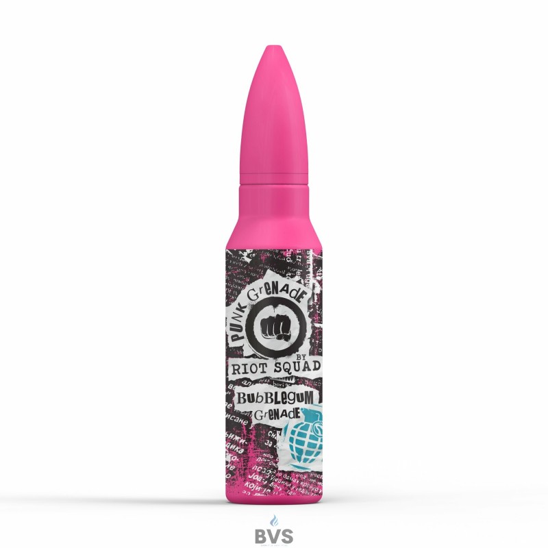 BUBBLEGUM GRENADE BY PUNK GRENADE 50ML Shortfill BUBBLEGUM GRENADE BY PUNK GRENADE 50ML Shortfill
