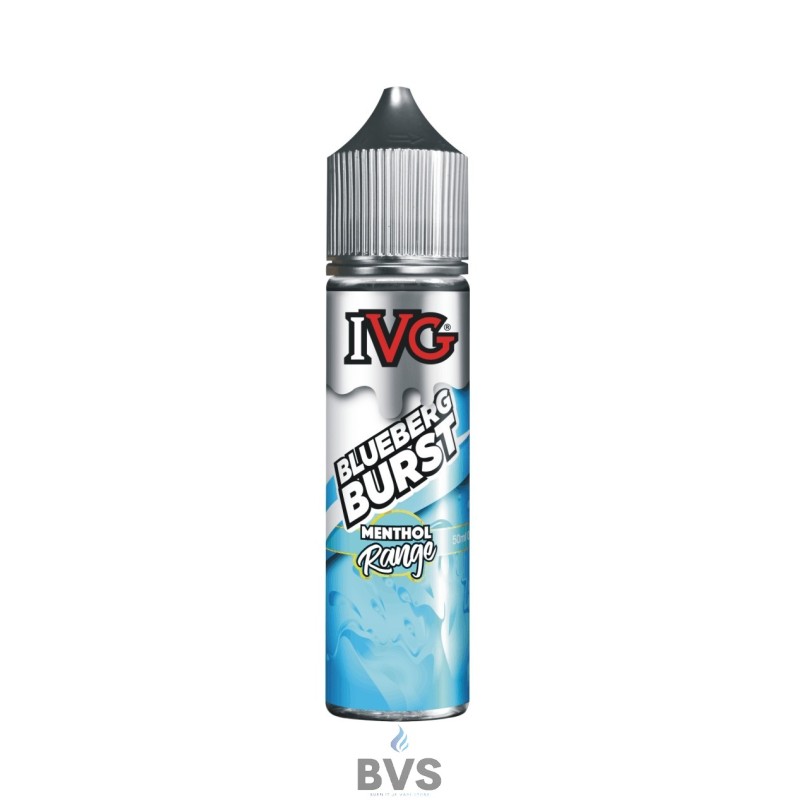 BLUEBERG BURST ELIQUID BY IVG MENTHOL 50ML BLUEBERG BURST ELIQUID BY IVG MENTHOL 50ML