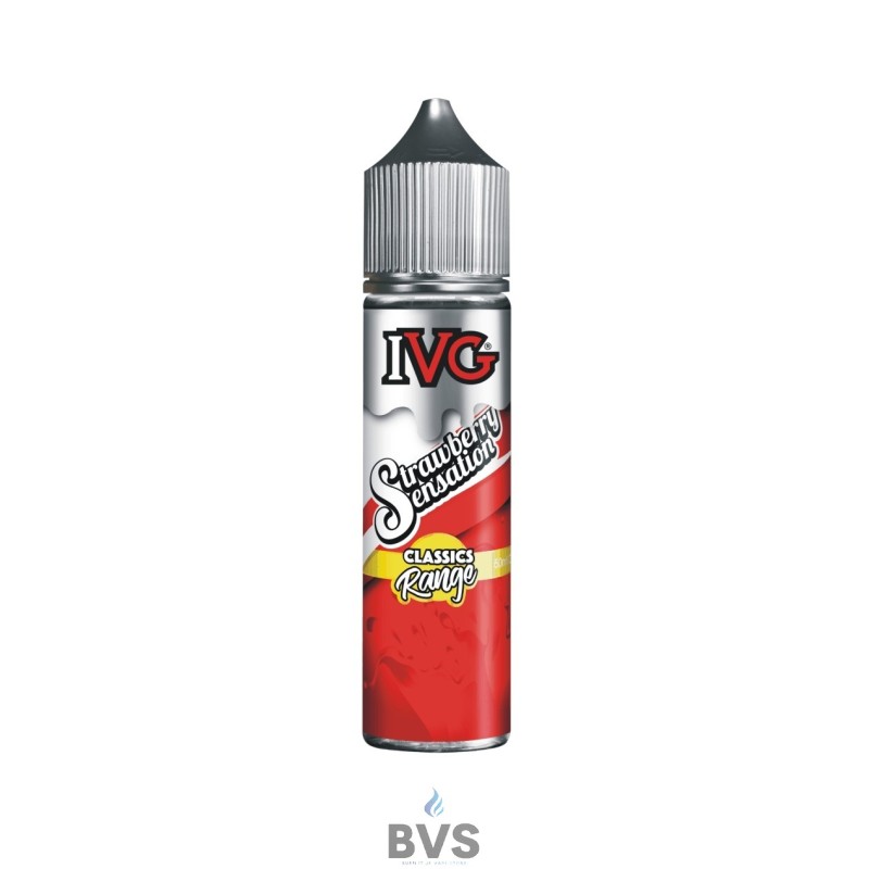 STRAWBERRY SENSATION ELIQUID BY I VG STRAWBERRY SENSATION ELIQUID BY I VG