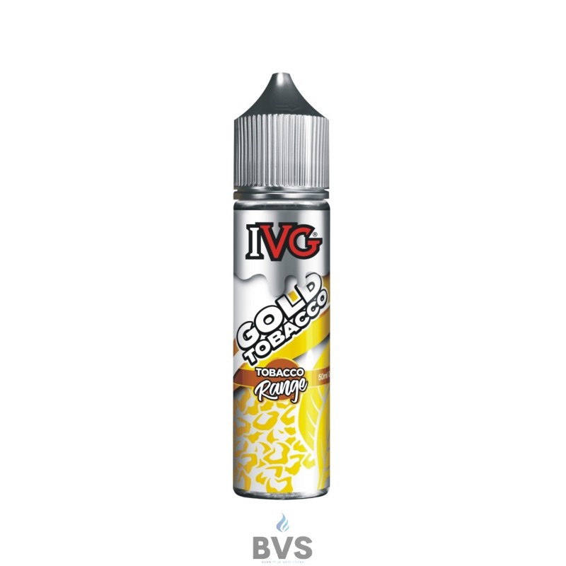 GOLD ELIQUID BY IVG TOBACCO 50ML GOLD ELIQUID BY IVG TOBACCO 50ML
