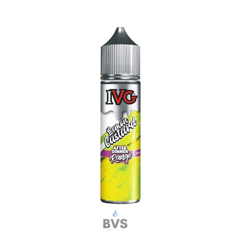 LEMON CUSTARD 50ML SHORTFILL BY I VG CUSTARD LEMON CUSTARD 50ML SHORTFILL BY I VG CUSTARD