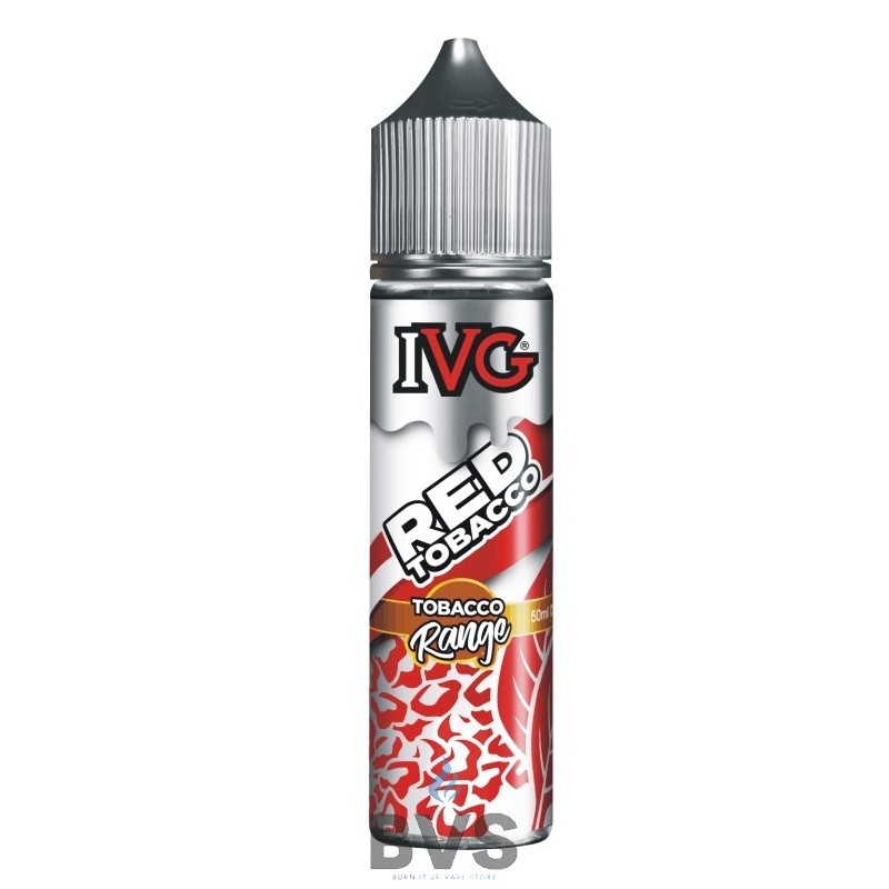 RED ELIQUID BY IVG TOBACCO 50ML RED ELIQUID BY IVG TOBACCO 50ML