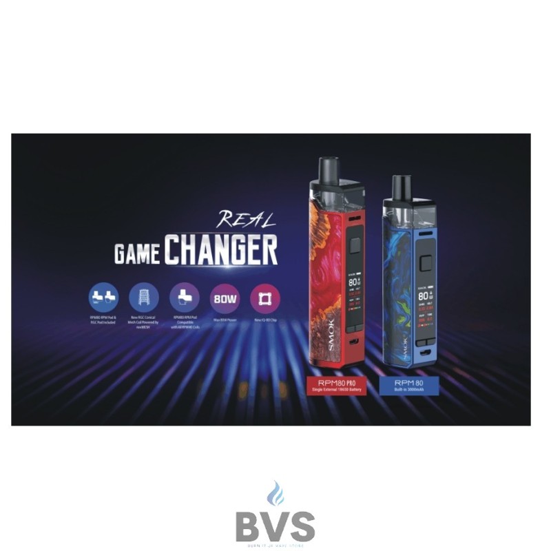 SMOK RPM80 POD KIT - NOW IN ! SMOK RPM80 POD KIT - NOW IN !