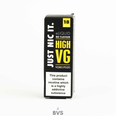 JUST NIC IT HIGH VG NICOTINE BOOSTER SHOT BY JUST NIC IT