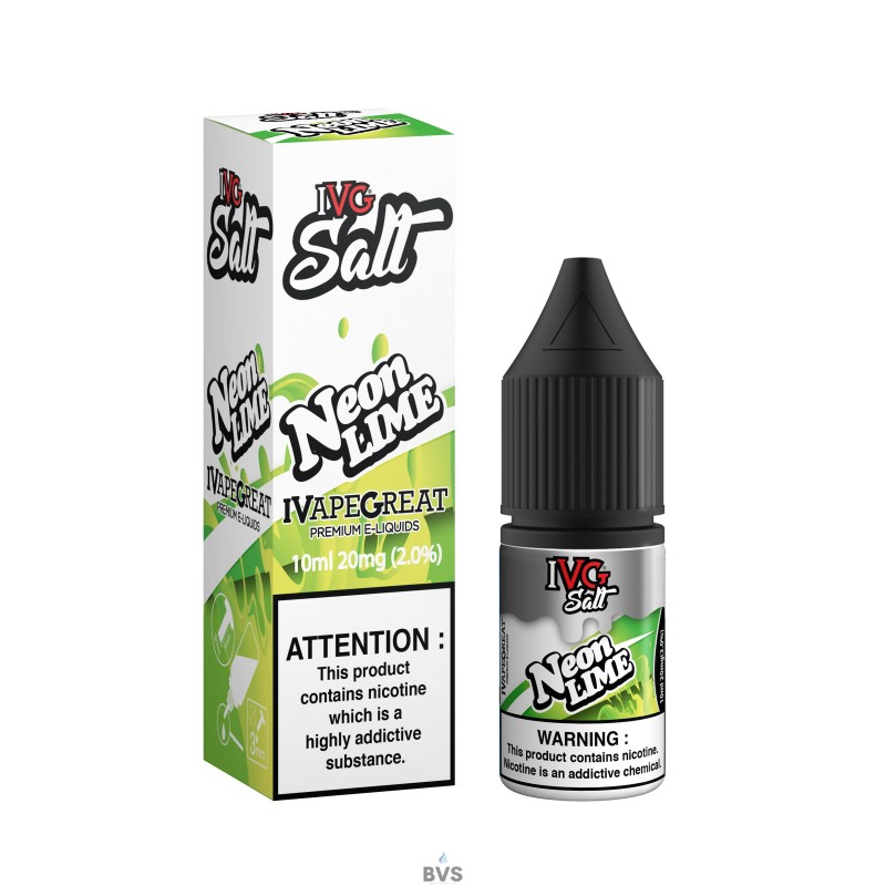 NEON LIME SALT E-LIQUID BY IVG NEON LIME SALT E-LIQUID BY IVG