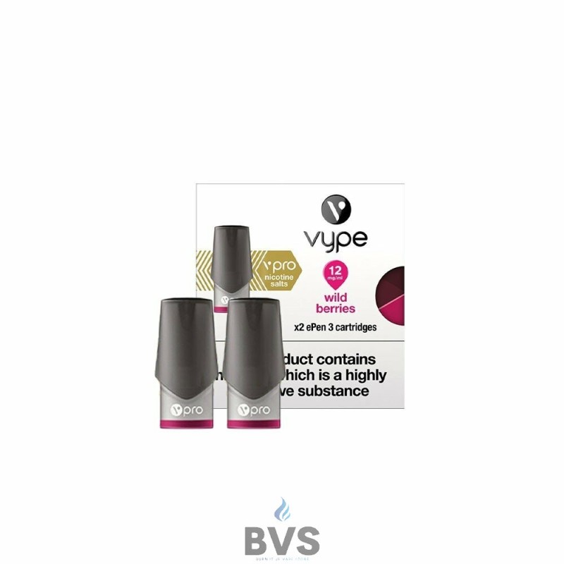 WILD BERRIES EPEN 3 NIC SALT PREFILLED VAPE POD BY VYPE WILD BERRIES EPEN 3 NIC SALT PREFILLED VAPE POD BY VYPE