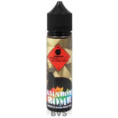 Rainbow Bomb 50ml Shortfill by Bang Juice