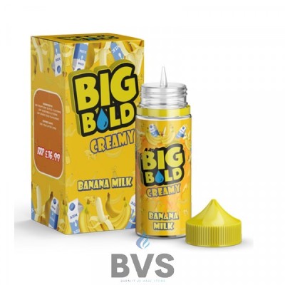 Banana Milk 100ml Shortfill by Big Bold Creamy