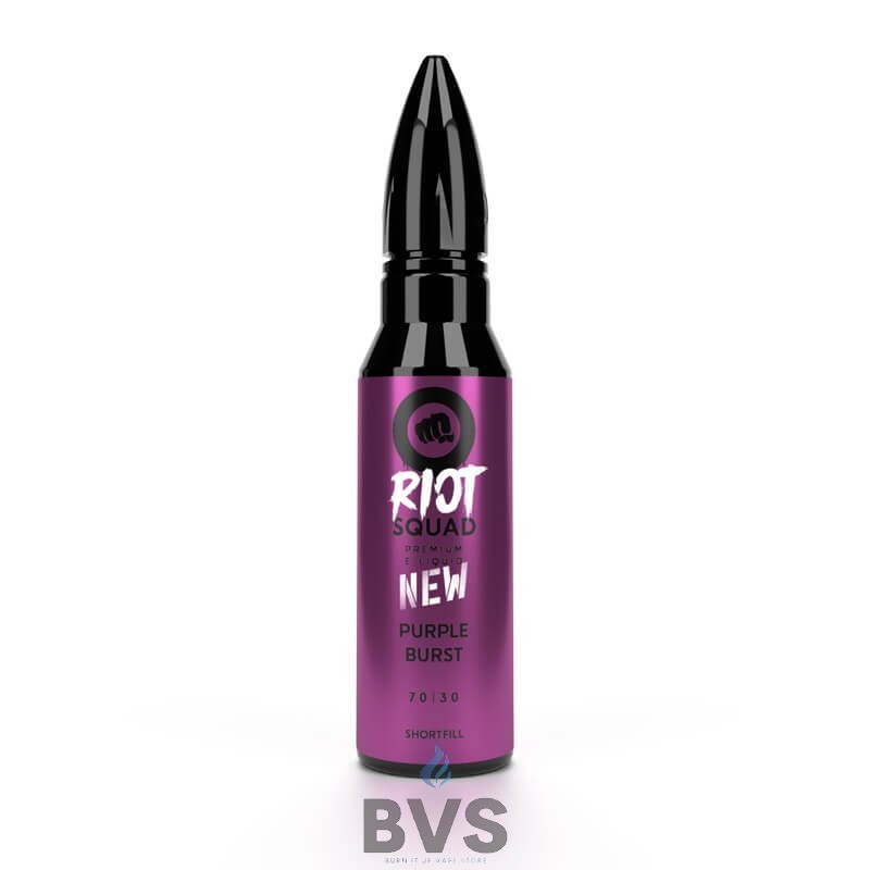 Purple Burst 50ml Shortfill by Riot Squad Purple Burst 50ml Shortfill by Riot Squad