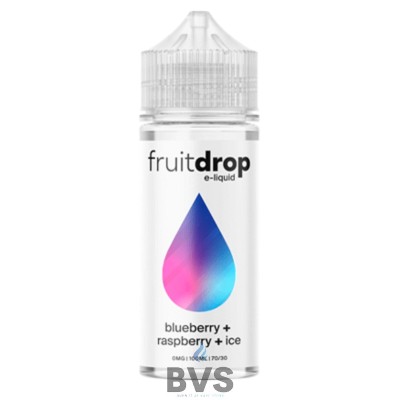 Blueberry & Raspberry Ice by Fruit Drop 100ml Shortfill