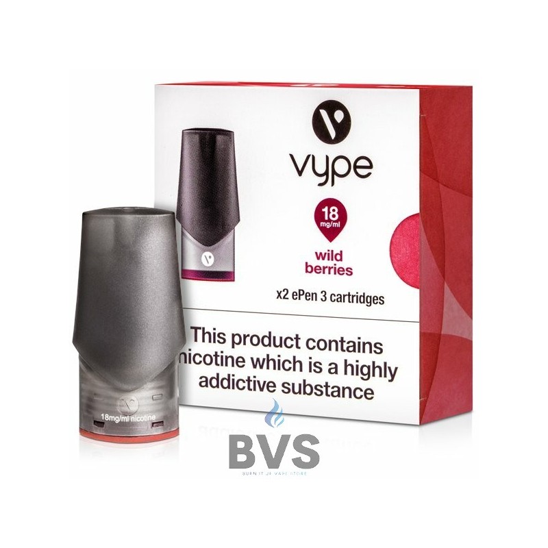 WILD BERRIES EPEN 3 PREFILLED VAPE POD BY VYPE WILD BERRIES EPEN 3 PREFILLED VAPE POD BY VYPE