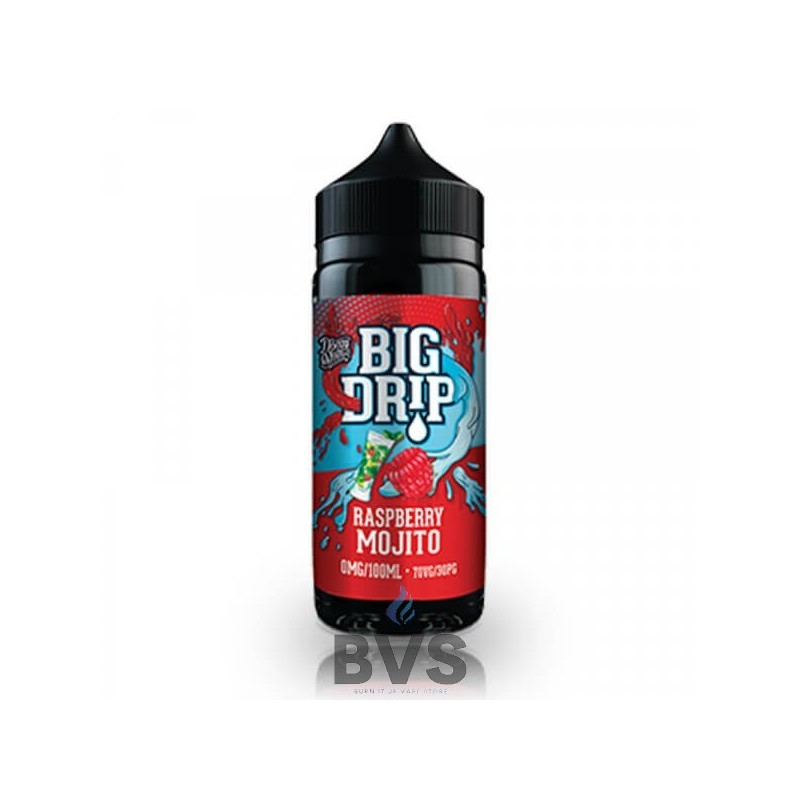 RASPBERRY MOJITO SHORTFILL by BIG DRIP 100ML RASPBERRY MOJITO SHORTFILL by BIG DRIP 100ML