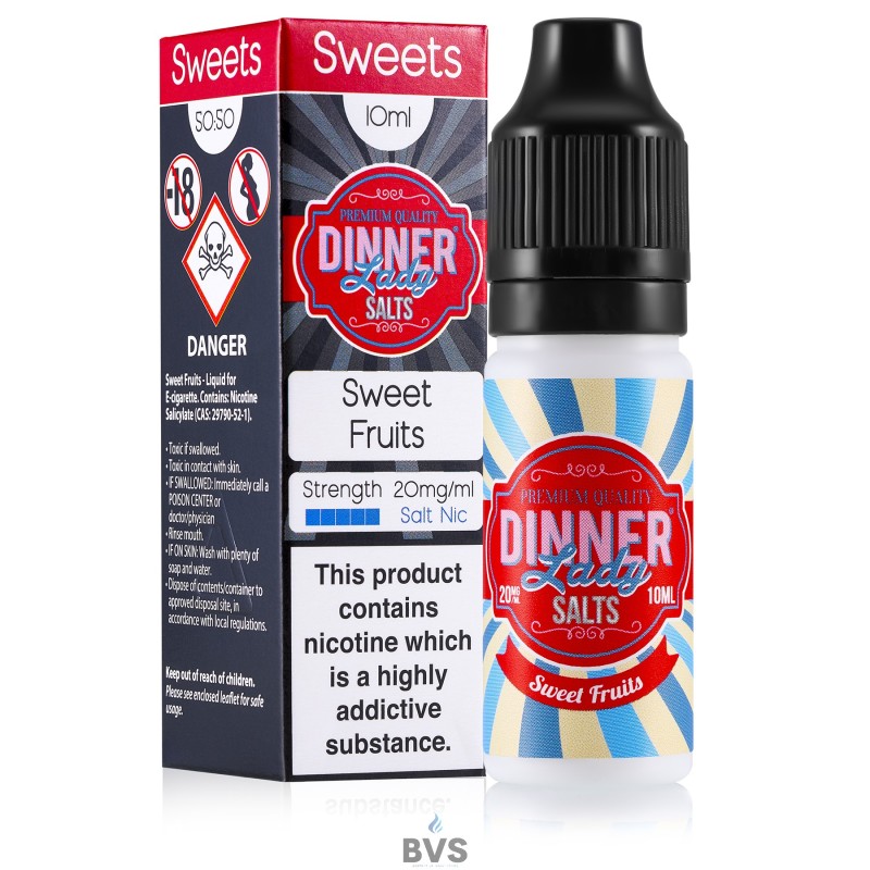 SWEET FRUITS NIC SALT ELIQUID BY DINNER LADY SWEET FRUITS NIC SALT ELIQUID BY DINNER LADY
