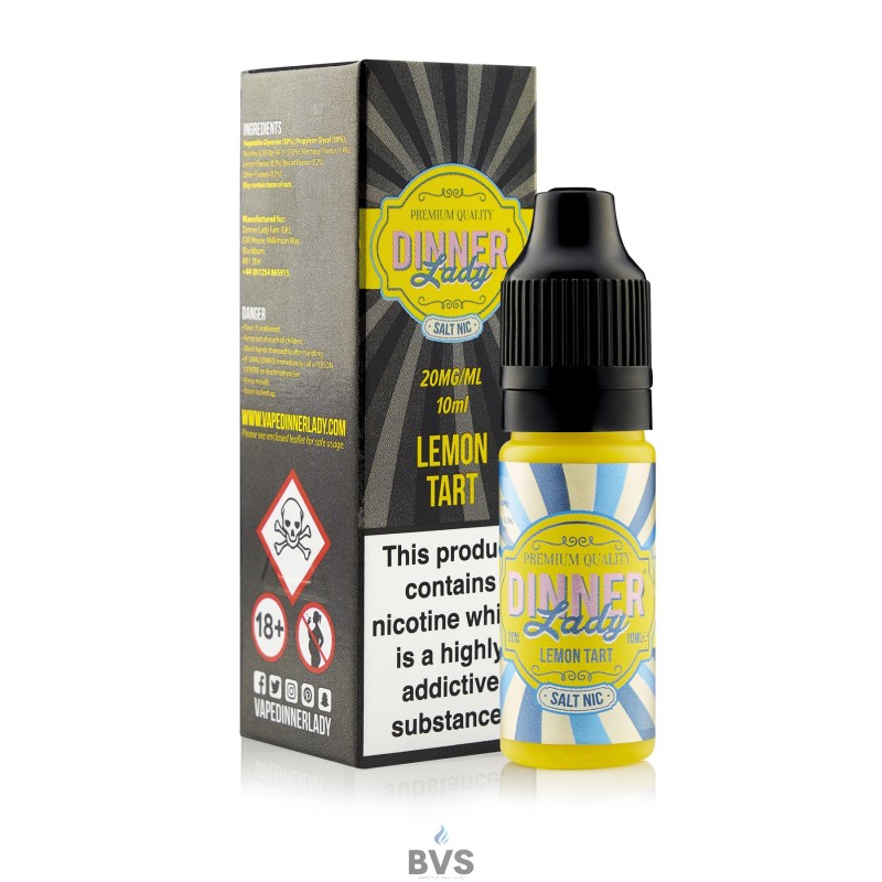 LEMON TART NIC SALT ELIQUID BY DINNER LADY LEMON TART NIC SALT ELIQUID BY DINNER LADY