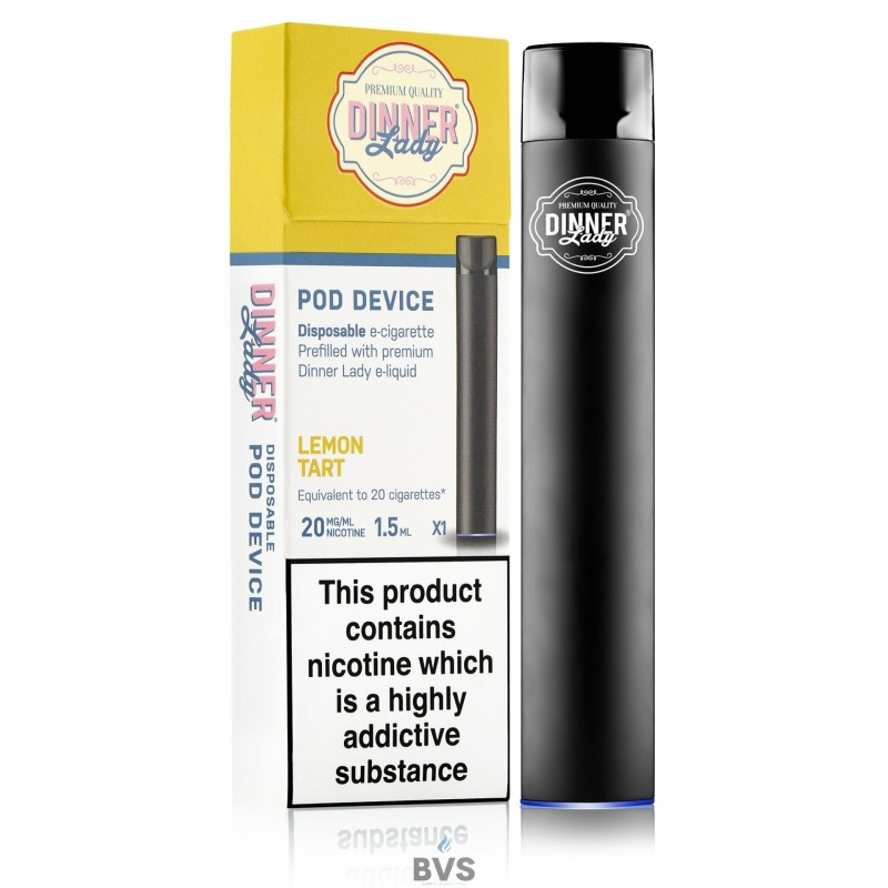 DINNER LADY DISPOSABLE POD - Lemon Tart DINNER LADY DISPOSABLE POD - Lemon Tart