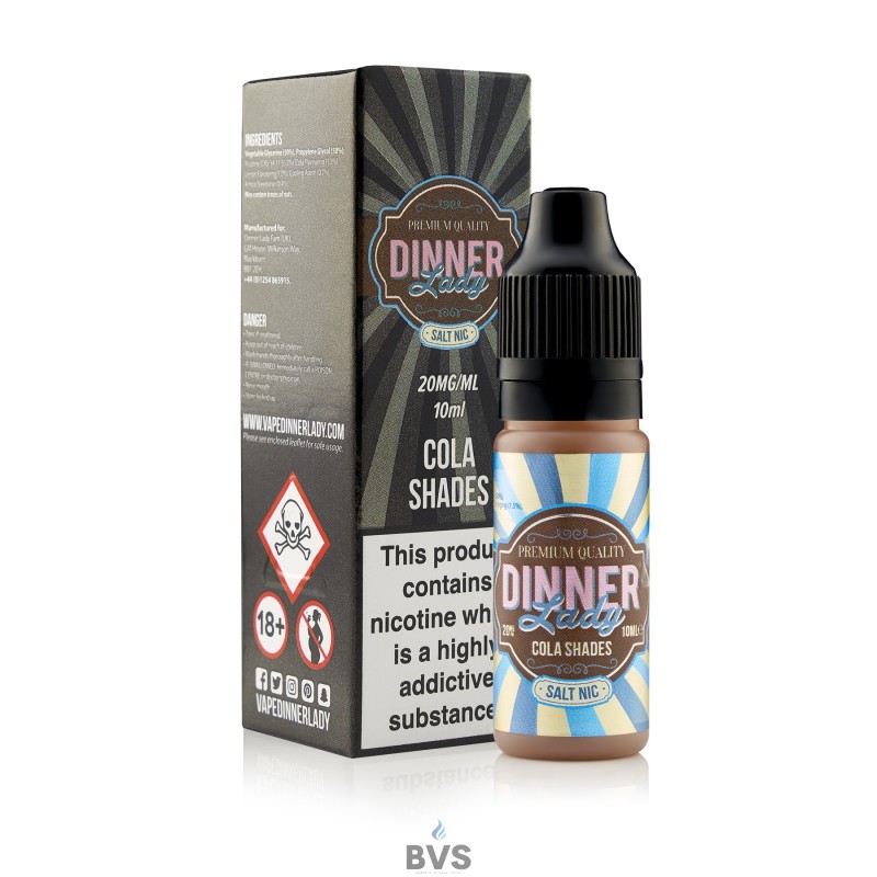 COLA SHADES NIC SALT ELIQUID by DINNER LADY COLA SHADES NIC SALT ELIQUID by DINNER LADY