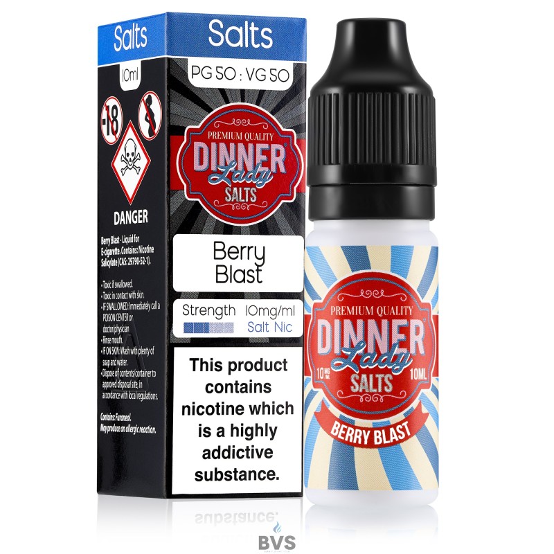 BERRY BLAST NIC SALT E-LIQUID BY DINNER LADY BERRY BLAST NIC SALT E-LIQUID BY DINNER LADY