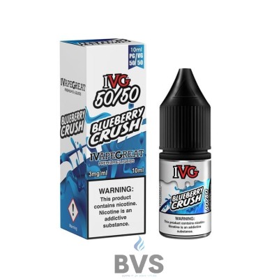 BLUEBERRY CRUSH ELIQUID by IVG 50/50