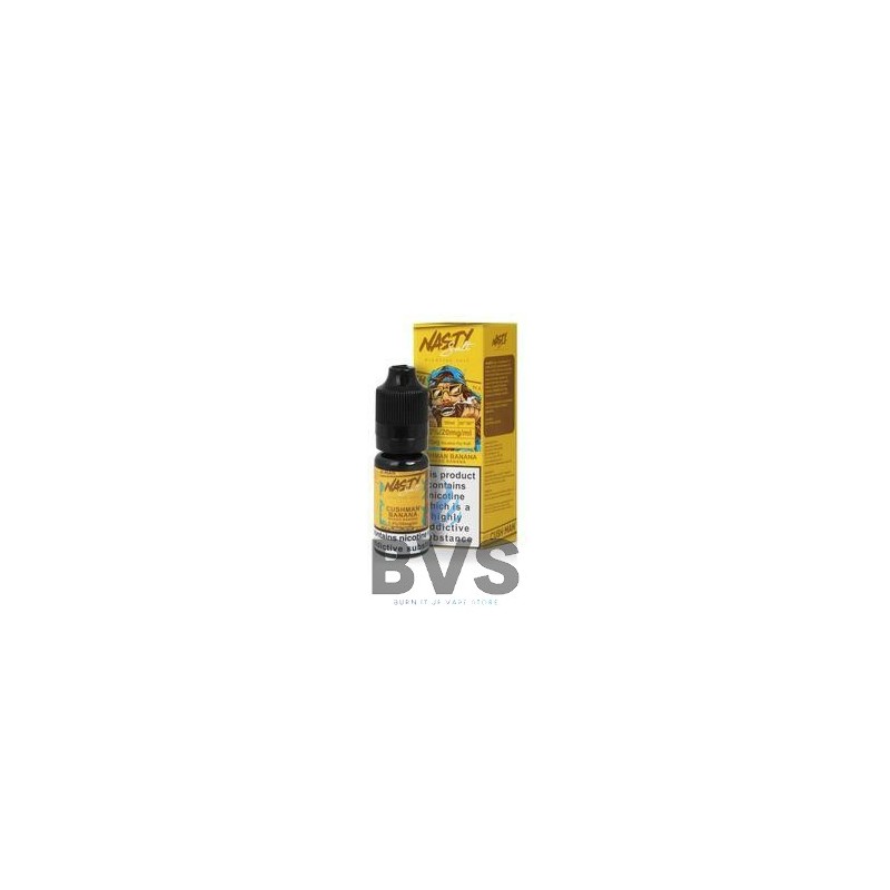 BANANA CUSHMAN NIC SALT ELIQUID by NASTY SALTS BANANA CUSHMAN NIC SALT ELIQUID by NASTY SALTS