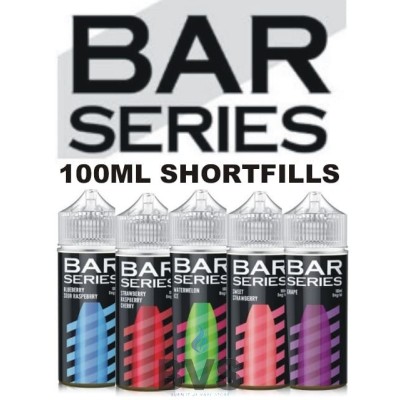 Bar Series Eliquid 100ml Shortfills