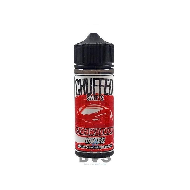 STRAWBERRY LACES 100ML SHORTFILL by CHUFFED SWEETS ELIQUID STRAWBERRY LACES 100ML SHORTFILL by CHUFFED SWEETS ELIQUID