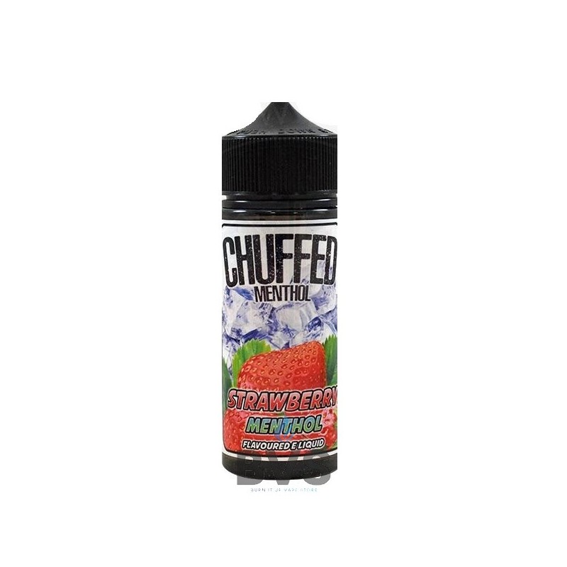 STRAWBERRY 100ML SHORTFILL by CHUFFED MENTHOL ELIQUID STRAWBERRY 100ML SHORTFILL by CHUFFED MENTHOL ELIQUID