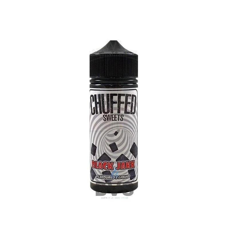BLACK JACKK 100ML SHORTFILL by CHUFFED SWEETS ELIQUID BLACK JACKK 100ML SHORTFILL by CHUFFED SWEETS ELIQUID