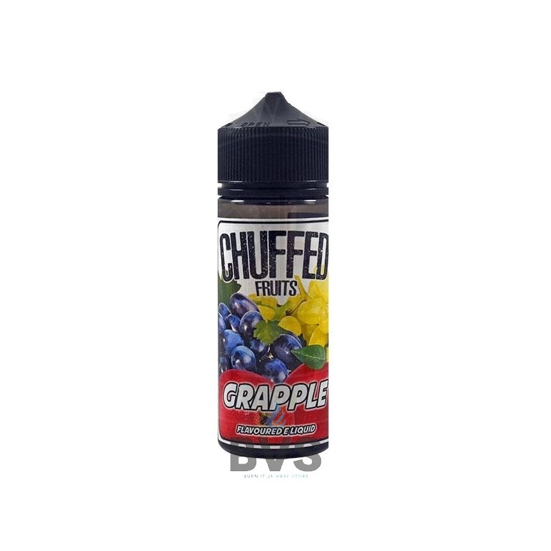 GRAPPLE 100ML SHORTFILL by CHUFFED FRUITS ELIQUID GRAPPLE 100ML SHORTFILL by CHUFFED FRUITS ELIQUID