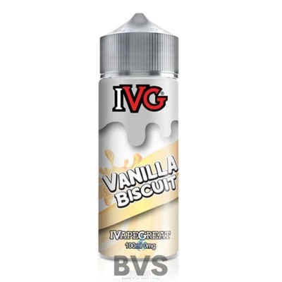 Vanilla Biscuit by IVG 100ML Shortfill