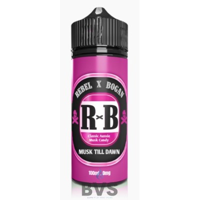 Musk Till Dawn by Rebel X Bogan 100ml Shortfill