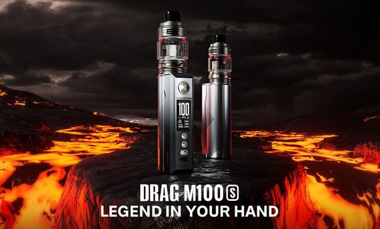 Drag M100S Vape Kit by VooPoo