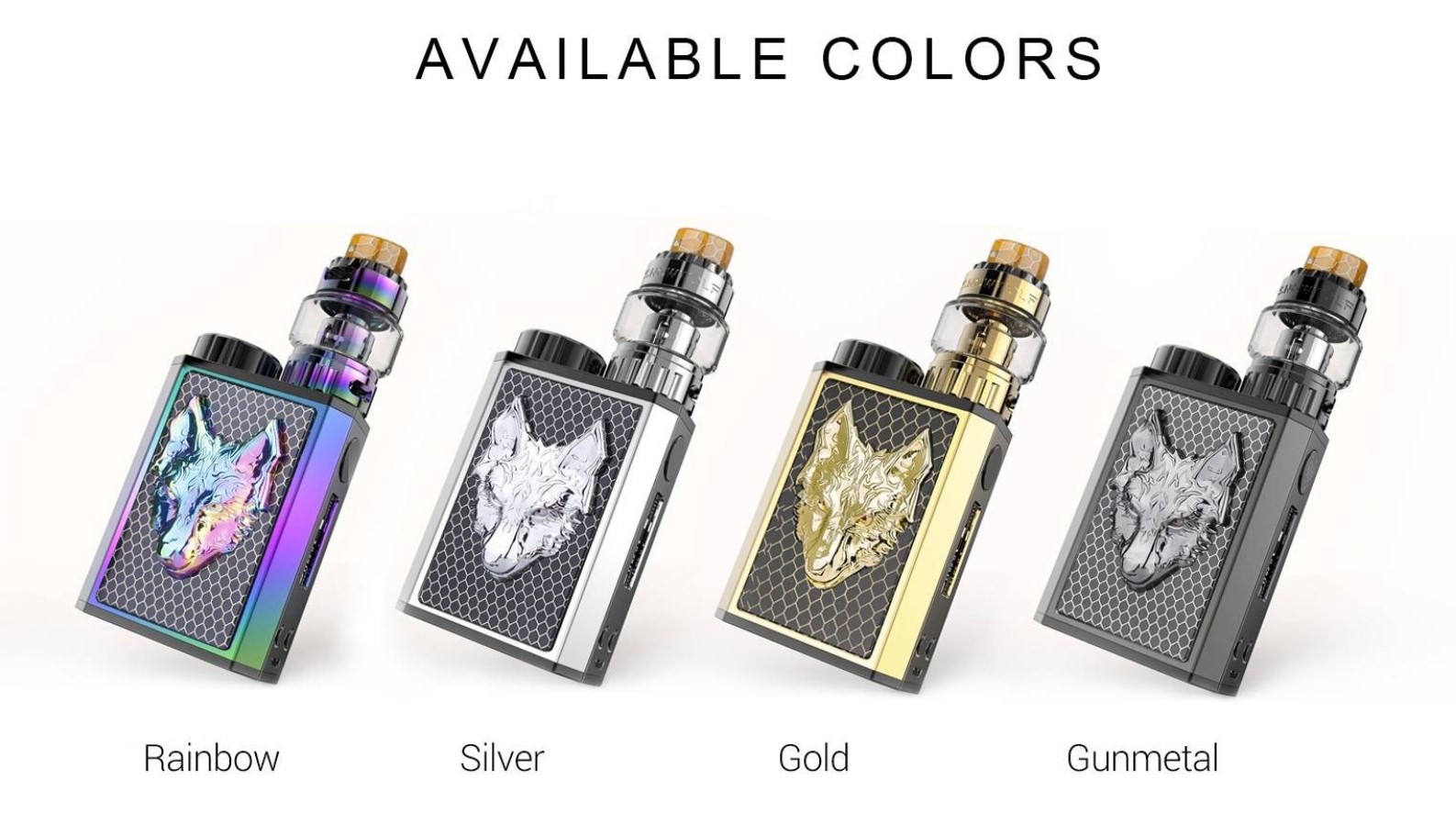 snowwolf 100w baby mini vape kit colours