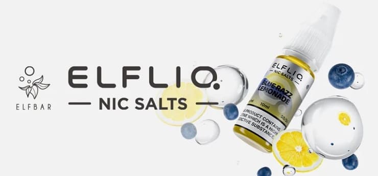 Elfliq 10ml Nic Salts by Elf Bar