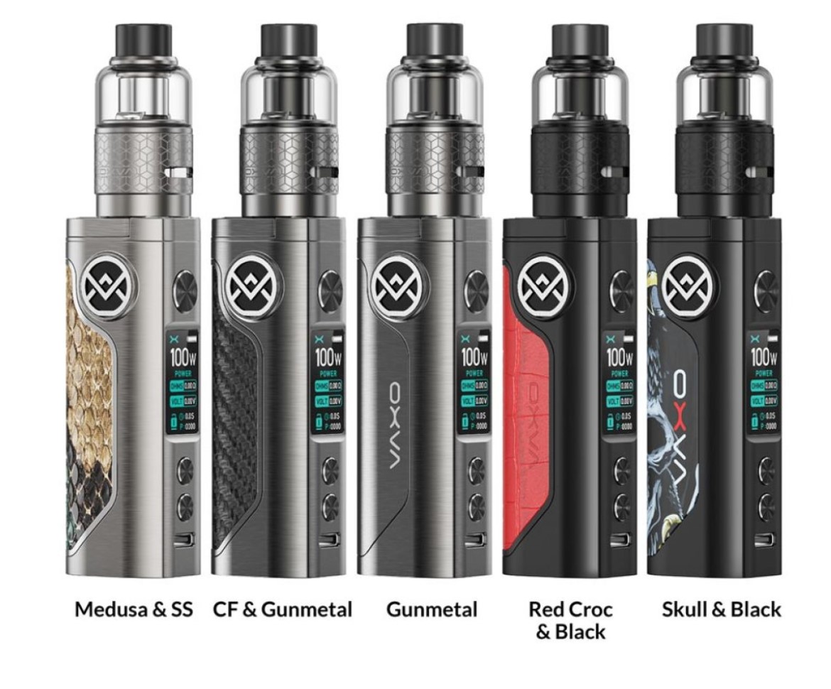 Vativ Super Mod Vape Kit by Oxva colours