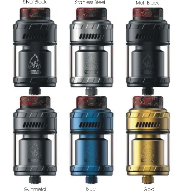 solo blaze rta vape tank