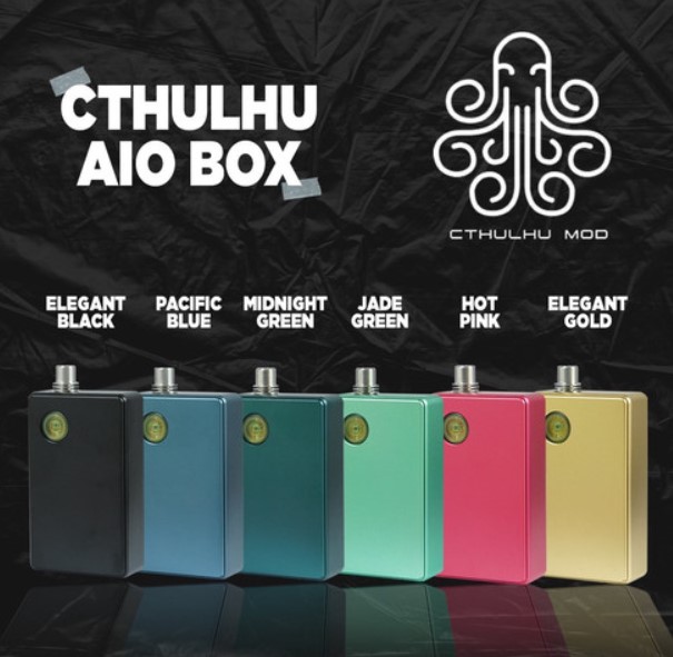 Cthulhu aio vape mod colours